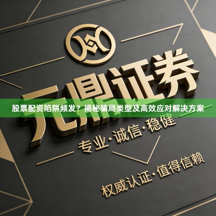 股票配资陷阱频发？揭秘骗局类型及高效应对解决方案
