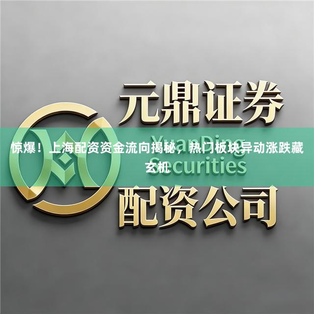 惊爆！上海配资资金流向揭秘，热门板块异动涨跌藏玄机
