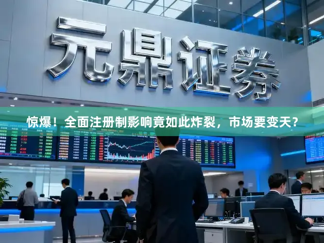 惊爆！全面注册制影响竟如此炸裂，市场要变天？