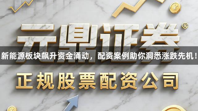 新能源板块飙升资金涌动，配资案例助你洞悉涨跌先机！