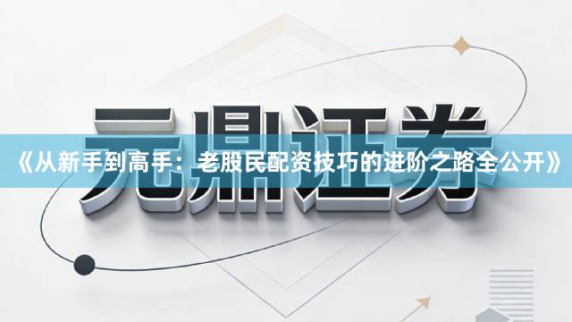 《从新手到高手:老股民配资技巧的进阶之路全公开》