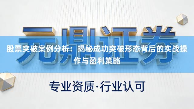 股票突破案例分析：揭秘成功突破形态背后的实战操作与盈利策略